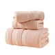 thumbnail image 1 of Juego de toallas de baño absorbentes de fibra natural pura, suaves, respetuosas con la piel, duraderas, lavables y con un embalaje exquisito, 1 of 6