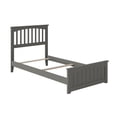 thumbnail image 4 of Mission Traditional Bed with Matching Foot Board, Multiple Colors and Sizes, 4 of 6
