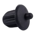 thumbnail image 4 of 10x Black Rubber 6.35mm Audio Jack PC DVD Microphone Socket Dust Cover, 4 of 8