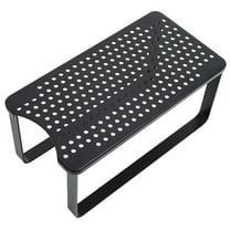 IFANLANDOR Black Metal Water Kettle Stand for Offices 1Pack 37.85x19.8cm