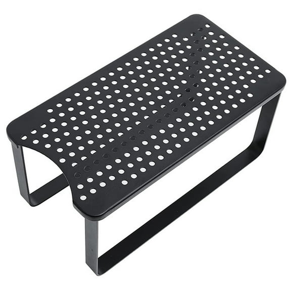 IFANLANDOR Black Metal Water Kettle Stand for Offices 1Pack 37.85x19.8cm