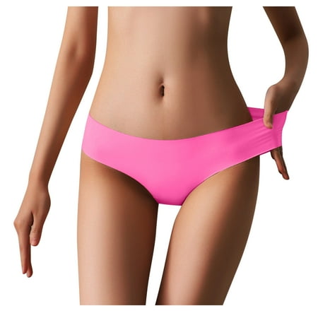 

KaLI_store Panties For Women Women s Cotton Stretch Underwear Ladies Mid-high Waisted Briefs Panties Cotton Panties For Women Plus Size