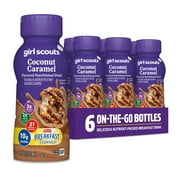 Carnation Breakfast Essentials Girl Scouts Coconut Caramel Flavored Nutritional Drink, 6 - 8 fl oz Bottles