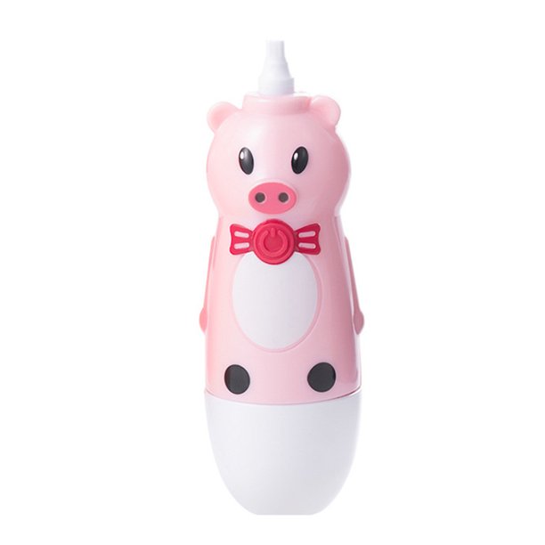 Guardurnaity Cepillos de eléctricos para niños en forma de U, cepillos suaves resistentes al calor para el cuidado de la boca, suministros de cuidado de los oídos Rosado, 2-6 años 14.5x5 cm Guardurnaity CE011419-05