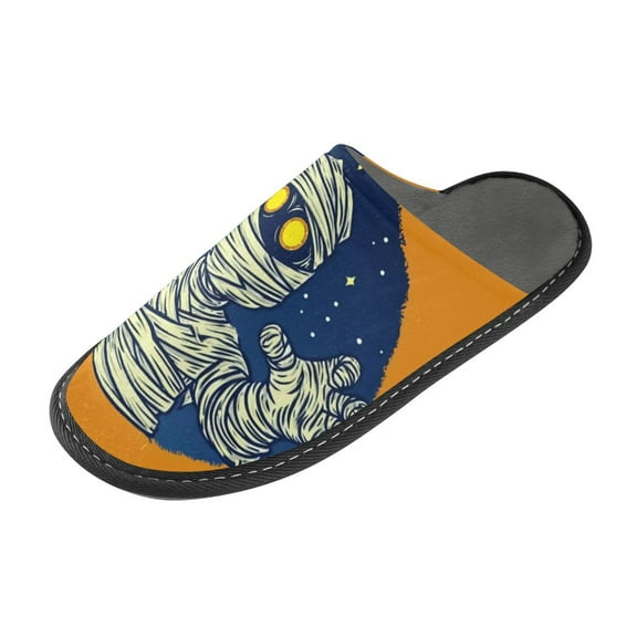 IAUYY Memory Foam House Slippers Suitable for Both Men and Women. Comfortable, Anti-Slip Plush Flat-Bottomed Slippers The Best Holiday Gift Mummy's Hands