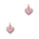 thumbnail image 1 of Minnieouse Llavero Etiqueta para llave Día de San Valentín Suministros para niñas Llavero DIY Monedero Colgante Dulce regalo Artesanía Corazón Llavero Rosado 2piezas Minnieouse CBP299994, 1 of 5