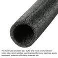 thumbnail image 4 of Uxcell Foam Tube Sponge Protective Sleeve Heat Preservation Black Sleeve Polyethylene Pipe 0.98 x 1.38" for Pipe Insulation 4Pcs, 4 of 5