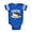 Royal Blue, variant on CafePress - BOSTON CREAM - Cute Infant Baby Football Bodysuit