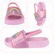 thumbnail image 2 of Sandalias Slides Tsukare para niños pequeños y niñas, talla 5, color rosa arcoíris, 2 of 6