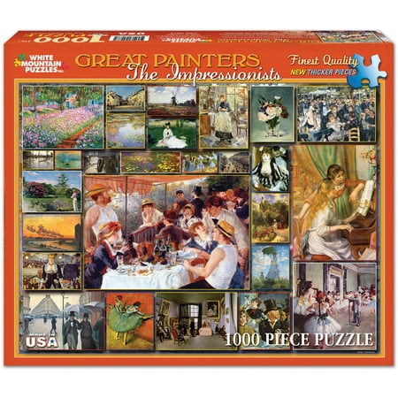 Jigsaw Puzzle 1000 Pieces 24"X30"-The Impressionists