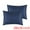 Navy Blue, variant on Unique Bargains Soft and Durable Envelope Closure Satin Pillowcase (2 Count) Dark Gray Standard