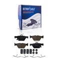 thumbnail image 5 of Detroit Axle - 8pc Brake Kit for 2019-2024 Subaru Forester 2024-2025 Crosstrek, Disc Brakes Rotors Ceramic Brake Pads with Hardware Replacement: 12.44" inch Front and 11.22" inch Rear Rotor, 5 of 8
