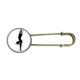 thumbnail image 1 of Caliente mujer hermosa silueta bailando EsES Broche De Broche De Metal Antiguo Unbranded  M, 1 of 3
