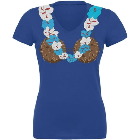 

Coconut Bra Royal Juniors V-Neck T-Shirt