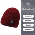 thumbnail image 4 of Winter Warm Hat Super Soft High Elastic Ultra Thick Solid Color Cold Weather Cozy Thermal Hat, 4 of 8