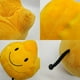 thumbnail image 5 of Cojín De Sofá Súper Suave De Peluche De Dibujos Animados De Hoja Verde Lindo Para Fanáticos De Dibujos Animados Speravity FN008362-02, 5 of 6