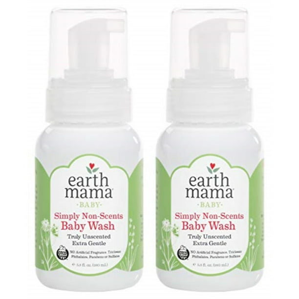 earth mama simply nonscents baby wash gentle castile soap for