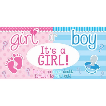 Gender Reveal Lotto Tickets- It's a Girl (12)