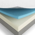 thumbnail image 3 of Colchón LUCID 10" Medio Memory Foam y Gel, Individual blanco Queen Lucid Memory Foam con Gel, 3 of 4