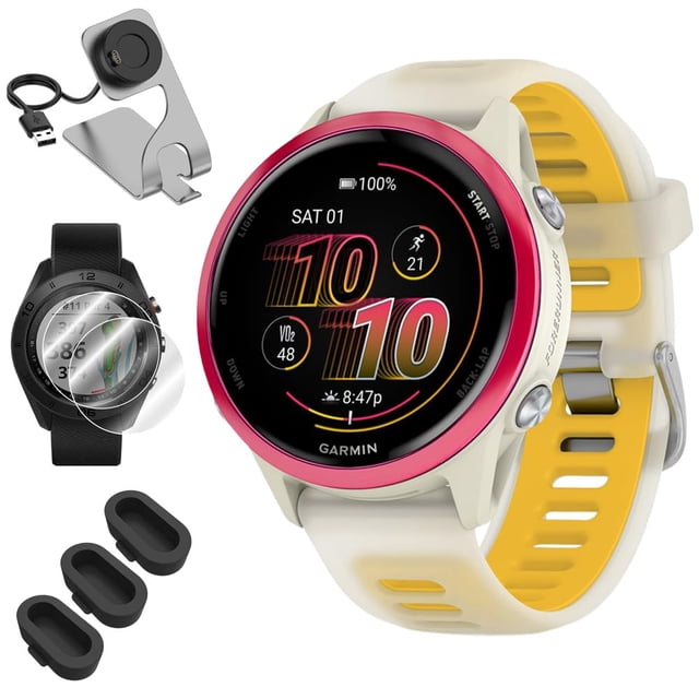 Reloj inteligente GPS Garmin Forerunner 570 42 mm con accesorios