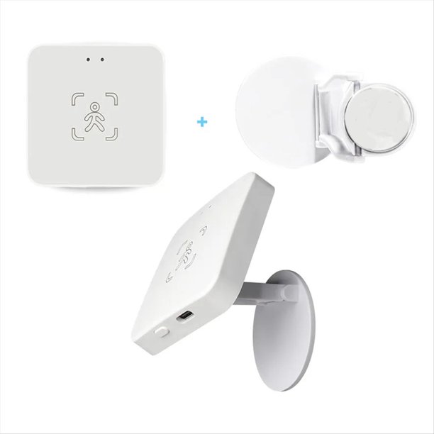 Sensor Inteligente de Presencia WiFi Detección de Luminancia/Distancia Tuya Smart Life Domótica para con Soporte