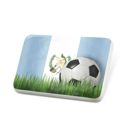 Porcelein Pin Soccer Team Flag Guatemala Lapel Badge –