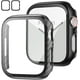 thumbnail image 1 of Paquete de 2 Estuches con Protector de Pantalla de Vidrio Templado para Apple Watch Series 9/8/7 41 mm, JZK Slim Guard Parachoques Cubierta Protectora de PC Dura de Cobertura Completa Estuche Delgado, 1 of 4