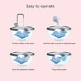 thumbnail image 3 of TOPINCN Portable Mini USB Ultrasonic Washing Machine Automatic Washer Laundry Vegetable Cleaning , Laundry Washer, Electric Washer, 3 of 8