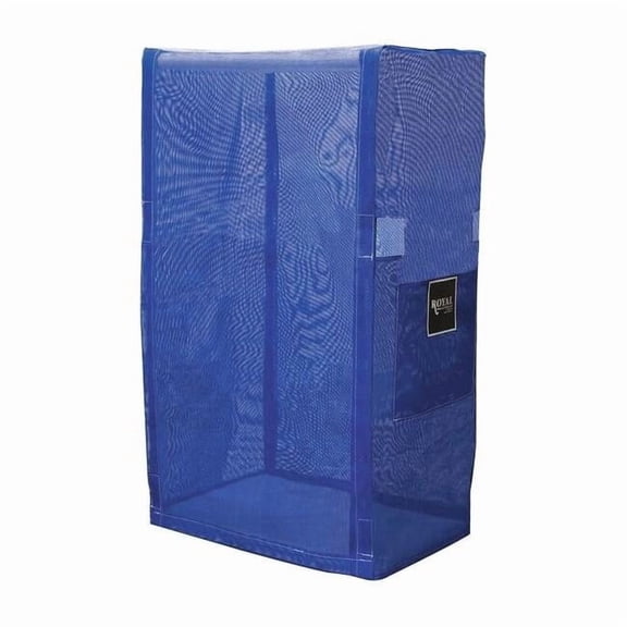 PVC Cart Cover,32 In. 3 Shelf,Blue Mesh G32-BBX-L3N