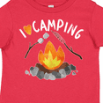thumbnail image 4 of Inktastic I Love Camping- Campfire, Hot Dog, Marshmallows Boys or Girls Toddler T-Shirt, 4 of 5
