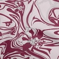 thumbnail image 1 of oneOone Cotton Poplin Maroon Fabric Abstracts Quilting Supplies Print Sewing Fabric By The Yard 42 Inch Wide, 1 of 6