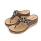 thumbnail image 1 of Zapatos de mujer Tacón inclinado Sandalias de tacón bajo Zapatillas casuales de talla grande Chanclas Wmkox8yii  hj789, 1 of 6