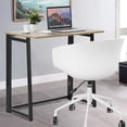 thumbnail image 3 of Gymax Bureau Pliant pour Ordinateur Portable PC Table de Travail Bureau Meubles, 3 of 10