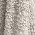thumbnail image 5 of Women's High Waisted Maxi Skirt Multi Tiered Ruffle Tulle Mesh A-Line Skirt Flowy Lightweight Layered Skirt for Party Club Prom Evening Date Night Elegant Chic Style, 5 of 5