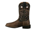 thumbnail image 3 of Justin Boots Mens Lubbock Embroidered Square Toe Cowboy  Mid Calf Boots, 3 of 5