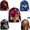 thumbnail image 2 of Roblox-Mochila con estampado de dibujos animados para hombre y mujer, morral escolar con diseño de dibujos animados de Anime, ideal para salir de la puerta, 2 of 3