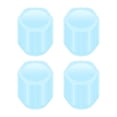 thumbnail image 4 of LOVIVER 4Pcs Universal Stem Caps, Luminous Tyre Accessories Valve Stem Caps for SUV Bike, 4 of 7
