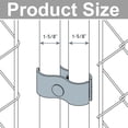 thumbnail image 3 of Fixing Clips Set Chain Fence Clamps 1 5/8" Dog Kennel Panel Clamp for Round Pipe Chain Fence Panel Clamps 15/8" Dog Kennel Panel Clamps for Round Pipe Panel Frame Clamp Clips Holder Clips Fastening C, 3 of 8