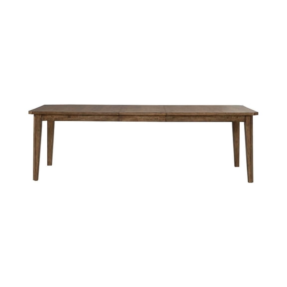 Liberty Furniture Carolina Park Rectangular Leg Table - Removeable Leaf - Amber Brown