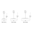 thumbnail image 4 of WAC Lighting Manhattan 26" LED 2700K Contemporary Aluminum Pendant in Nickel, 4 of 4