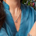 thumbnail image 3 of Pandora Eternal Love Pendant Necklace in 925 Silver, Birthday Gift for Girlfriend, 3 of 4