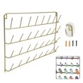 thumbnail image 4 of Iron Thread Rack Storage 32 Holder Wall Thread Spools Wall Mount Embroidery Sewing Organizer, 4 of 8