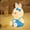 Blue, variant on Sales Today Clearance! GOYDHY Rabbits Patting Small Night Light Soft Silica Gel Material Bedroom Bedside Lamp Ambient Light Intelligent Timed Colorful Lights Sleep Light