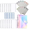 thumbnail image 2 of Miangastore 1 Set Envelope Binder for Money Saving with Waterproof Zipper Envelopes Assorted Color, 2 of 9