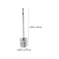 thumbnail image 2 of RENACLIPY Professional Basketball Needle Stainless Steel Multifunction Pump for Inflating Sports Balls Silver 100Pcs for Fan Gear, 2 of 8