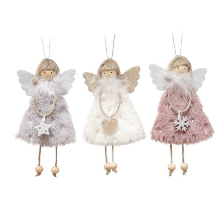 Christmas Decorations Christmas Angel Ornaments 3-Pack
