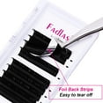 thumbnail image 3 of Fadlash Eyelash Extensions D Curl Easy Fan Lash Extensions 0.07 Mixed Tray 8-14mm Volume Lashes Extensions (0.07-D, Mix 8-14mm), 3 of 5