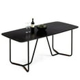 thumbnail image 2 of Sauder Boutique Veneer Top Dining Table in Black, 2 of 13