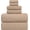 02: Beige, variant on Bath Sheets 40x80 Inches Extra Large Bath Towels Set of 6 Super Soft Absorbent Quick Dry Luxury Microfiber Shower Towels for Bathroom -Beige, 6 Pack