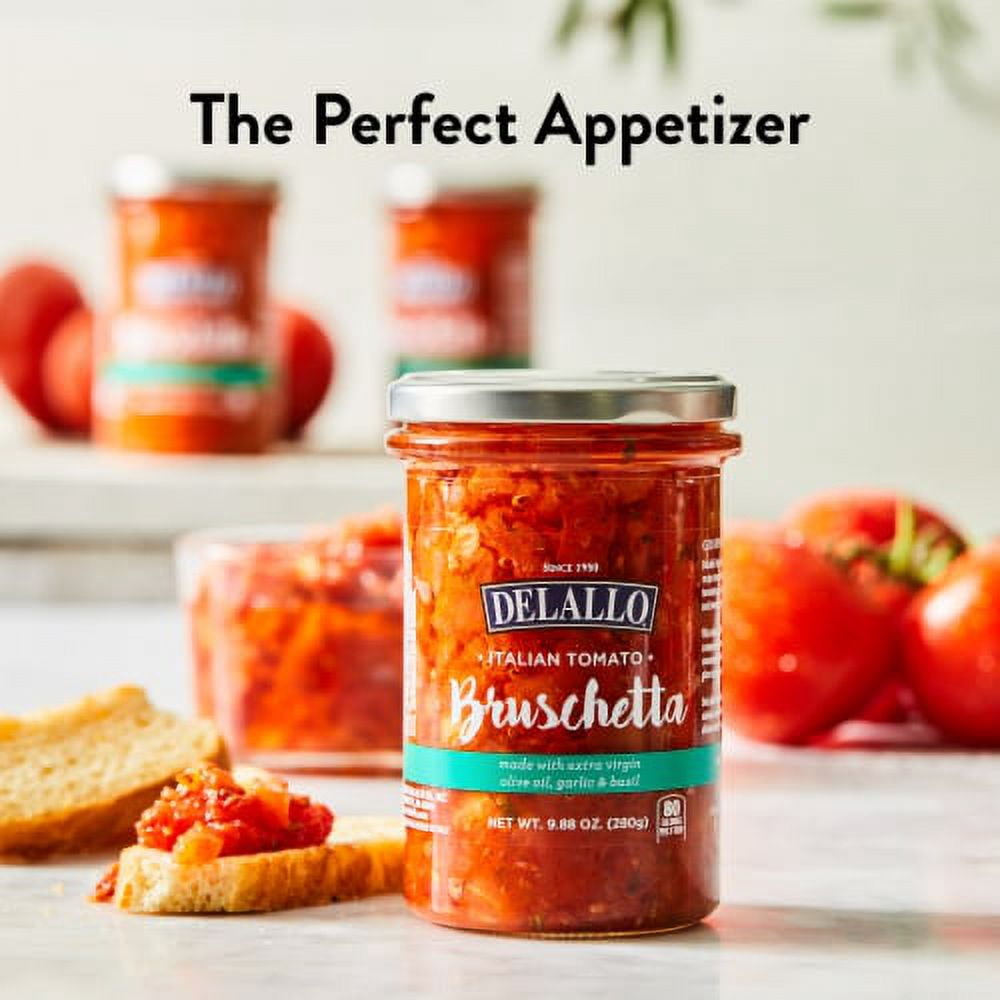 2X-Delallo Italian Tomato Bruschetta - 9.88 oz